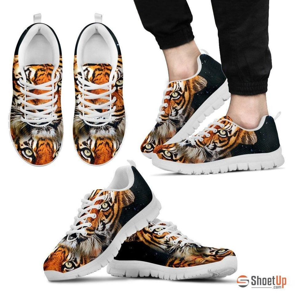 Tiger Skin Stripes Pattern Print Cincinnati Bengals Sneakers – Best Funny  Store